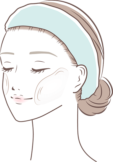 そのまま約10分おいてください。