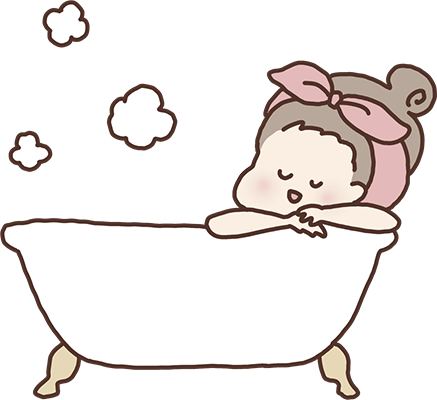 入浴中に全身に使う方法もおススメです。